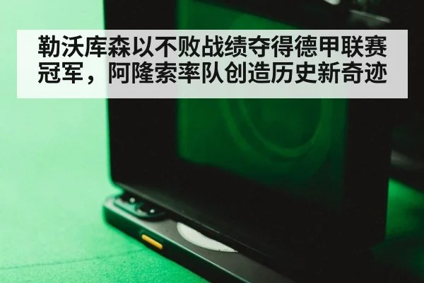 勒沃库森以不败战绩夺得德甲联赛冠军,阿隆索率队创造历史新奇迹